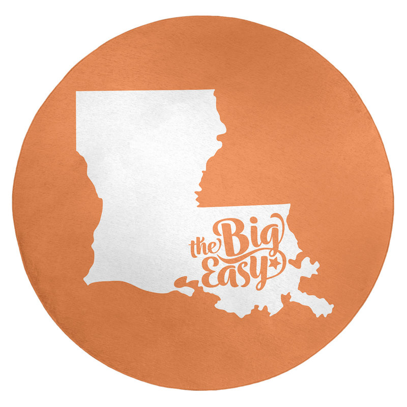 Tapis en poly-chenille big easy louisiana