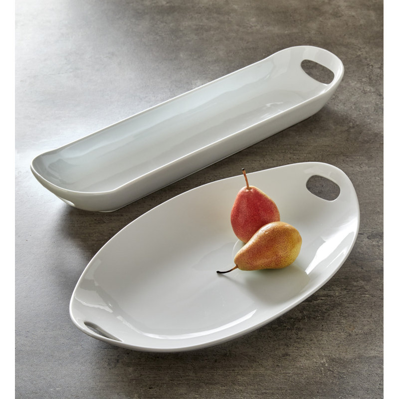 Whiteware Baguette Platter Lg