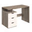 Bureau d'ordinateur Athenea - Bureau contemporain avec classeur attaché à 3 tiroirs - Pour le bureau personnel, la chambre à coucher, l'ordinateur ou la table de bricolage