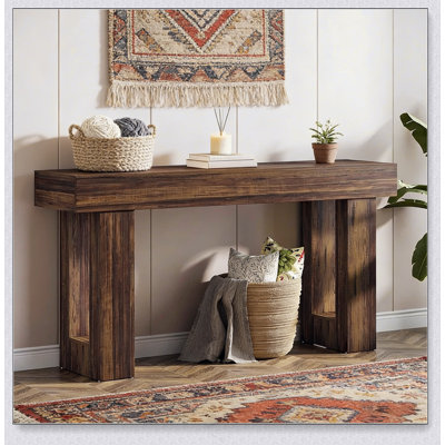 Wooden Entryway Entryway,Country-Style Sofa Table,Console Table