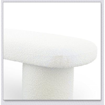Banc Randolph Ivory Boucle