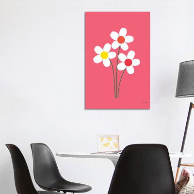 Daisies I by Ann Kelle - Wrapped Canvas Gallery-Wrapped Canvas Giclée