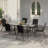 Stackable Patio Dining Chairs Set of 6 – All-Weather Outdoor Chairs with Lightweight Black Textilene, High Back, Armrests, 140kg Capacity for Garden, Pool, Deck, Backyard – Black Powder Coating & Black 2x1 Textilene, 6 Pieces-269180179