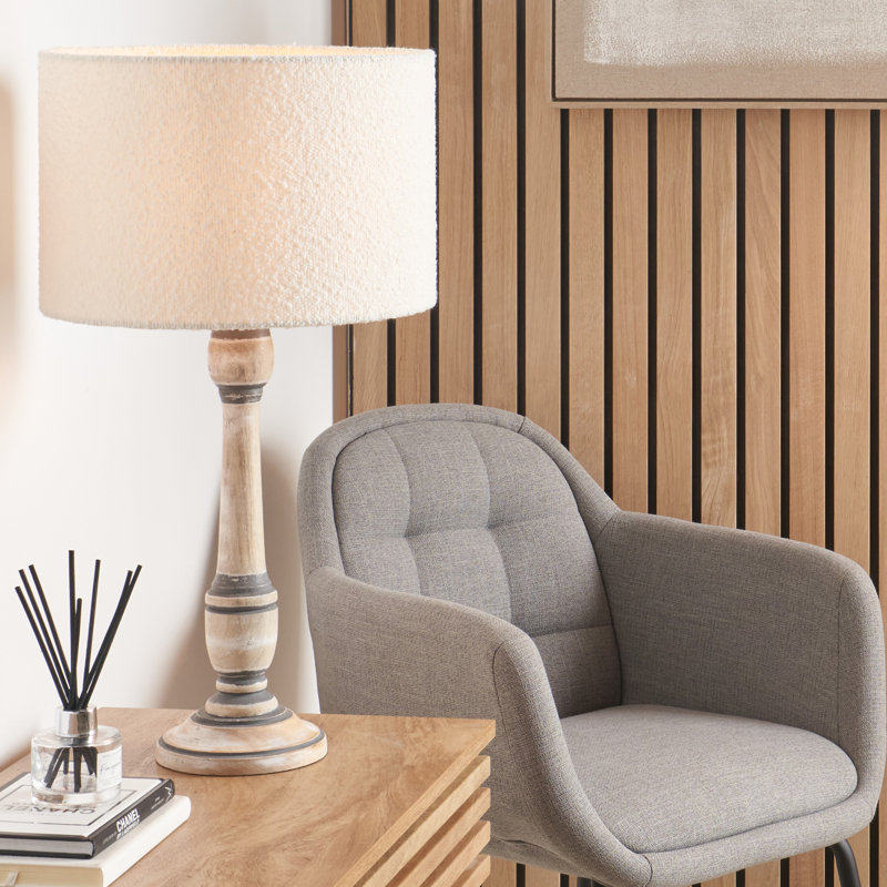 Dutton Solid Wood Lamp Base Lamp