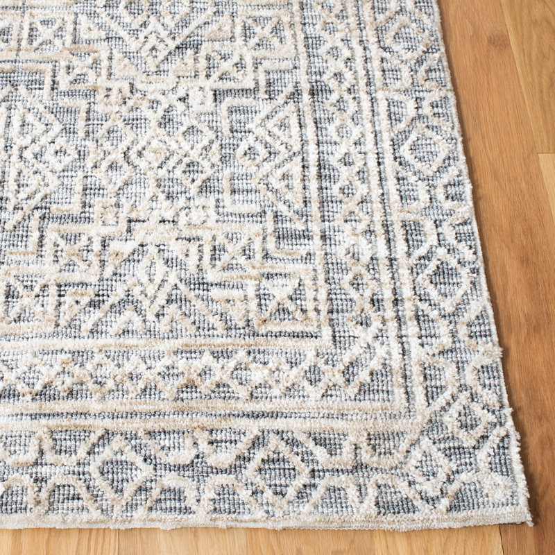 Tapis performance tissé à la main Glasscock, Rectangle 5 pi x 8 pi