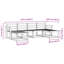 Vidaxl Outdoor Sofa Set 6 Pcs Natural Engineered Wood Garden Furniture Patio