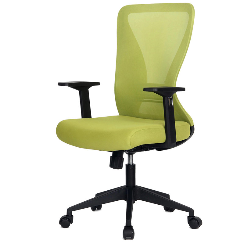 Mesh Task Chair, Black, Green