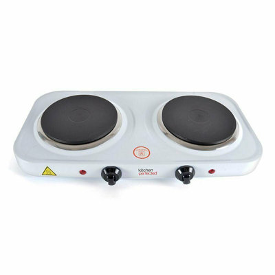 Belfry Kitchen Mcallister 2000 W Electric Double Single Hot Plate