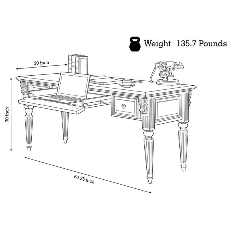 Zaphod Computer Desk