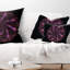 Coussin lombaire d’art en fleur radial