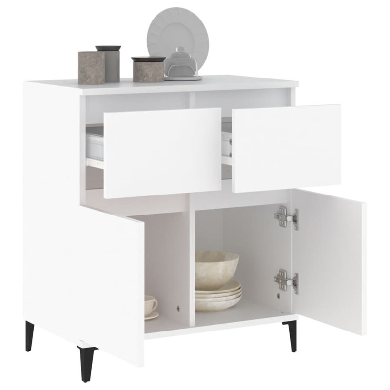 Alejondro Sideboard 60x35x70 cm Engineered Wood, White
