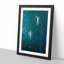 Dolphins Heading North - Picture Frame Painting Print-55545777-55545781