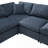 Kierran Chenille 6-Seater Composable Modular Sofa-1534018579