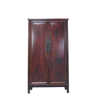 Classic Square-Corner Catalpa Armoire