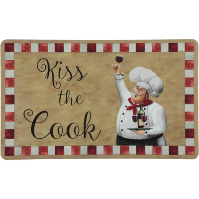 Lilwen Synthetic Water Resistant Anti-Fatigue Non-Skid Kitchen Mat