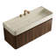 Meuble-lavabo moderne (avec meuble-lavabo et lavabo) avec rangement-380313284