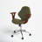 Barri Faux Leather Mid-Century Office Chair-146518734