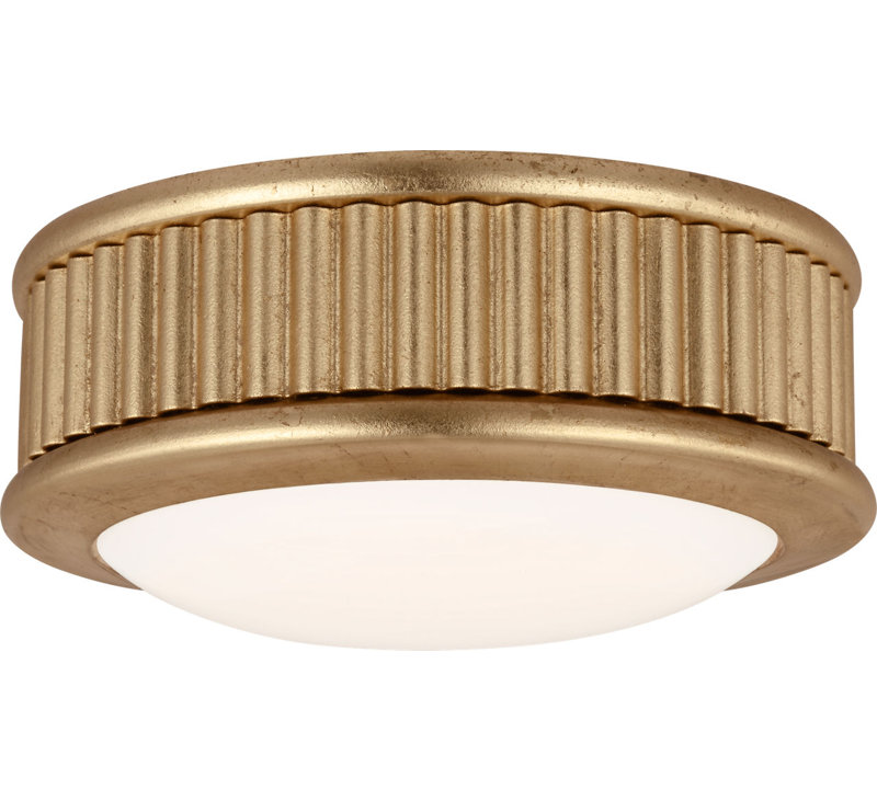 Rigsby Flush Mount, 2" H x 5" W x 5" D, Gild