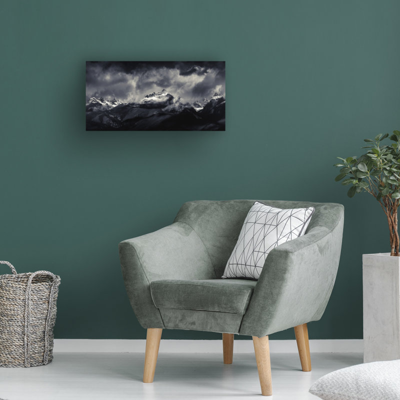 Art sur toile Qiye Tibetan Land Devildoma, H 12 po x l 24 po