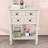 Draga Retro Narrow Console Table with Storage Drawers and Shelf for Living Room-663937313