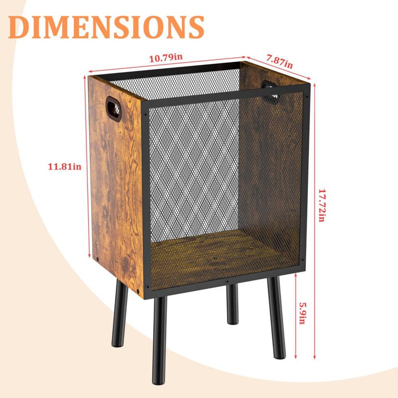 Poubelle de bureau 4,5 gallons