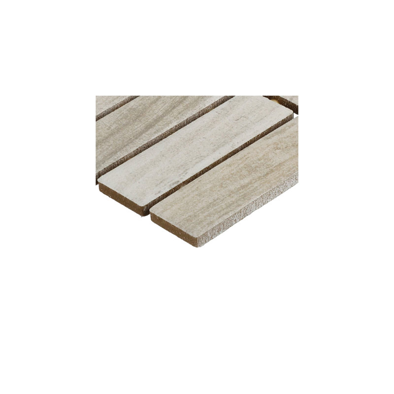 Carreau de mosaïque à joint droit en céramique émaillée 1 x 3 Daltile Articulo (10 pièces par carton) (10,00 pieds carrés par carton)