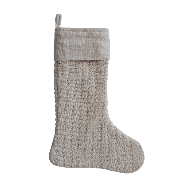 Chaussette tricotée