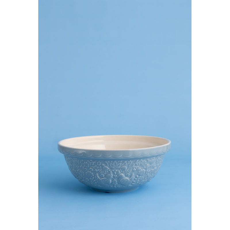 Mason Cash Home To Roost Mixing Bowl, Blue, 26cm