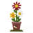 Aphsana Wood Plants & Flowers Garden Art