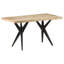 Table de salle à manger en bois de manguier brut-1176850943-1176850937