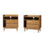 Tables de chevet 2 tiroirs Gheorghe-1176107394