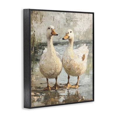 Giclée à motif d'étangs abstraits, partenaire de Petal Prints Design