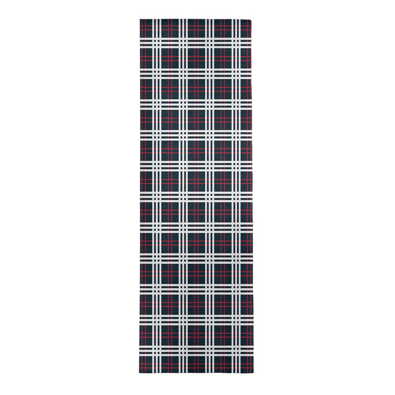 Plaid Indoor Rug, Runner 2'6" x 8'