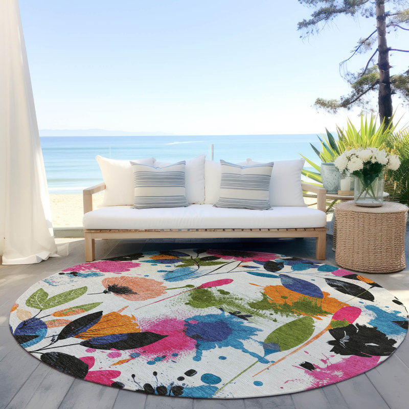 Claudian Outdoor Doormat, Round 8'