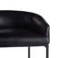 Osbourne Upholstered Stool with Metal Frame-575805096