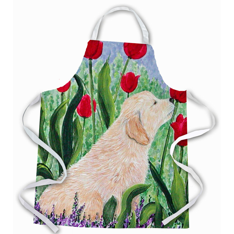 No Pattern Bib Apron