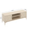 Harrington Curtis 2 Door TV Unit with Open Shelves-114867373