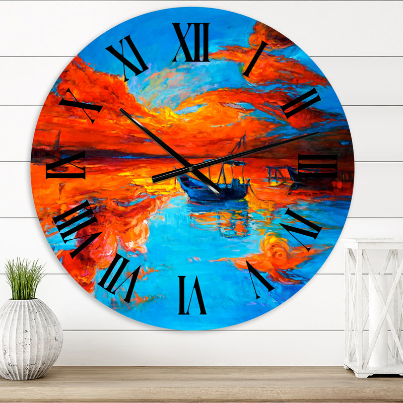 Horloge murale nautique et côtière, Petit