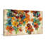 Épice et fleurs turquoise - Peinture-63136286-63136273