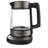 Solac Aroa 1.7 qt. Stainless Steel Whistling Electric Tea Kettle