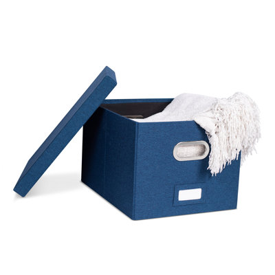 Internet's Best Collapsible File Storage Fabric Box