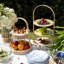 Provence Rattan Two Tiered Server - Whitewash/Natural