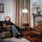 Solid Wood+Iron+Fabrics Round Floor Lamps-1124099250