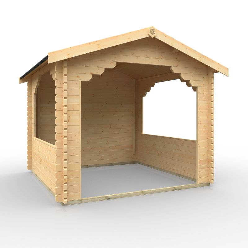 Sumatran Tongue & Groove Shelter 10x10w