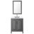 Daria 30'' Single Bathroom Vanity with Marble Top-97873280-124965837-124965840