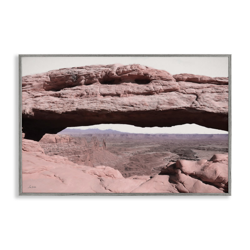 «A Moment in Stone Landscape», estampe numérique, conception par Lori Deiter, H 12 po x l 18 po, Estampe numérique Farmhouse