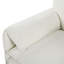 Canapé modulaire surdimensionné à assise profonde, canapé en nuage de chenille moderne, grand canapé modulaire 3 places avec 3 coussins pour le salon, la chambre à coucher et le bureau, combinaison de bricolage, beige-1379406539