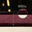 Tapis de couleur canneberge de couleur unie pour animaux de compagnie Furnish My Place-436791918