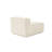 Elegant 1-Seat Sofa, Ecru, 32 x 26 x 41 | 100% Hornbeam Frame, 100% Linen Fabric, Comfortable 32 DNS Foam Seat | Plastic Legs, Stylish Design for Living Room, Compact Size, Perfect for Any Space-2124423734