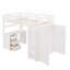 Lit mezzanine avec tiroirs, bureau et garde-robe-80112713-80112712